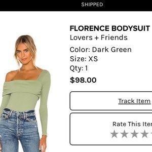 Lovers & Friends New (without tags) XS bodysuit